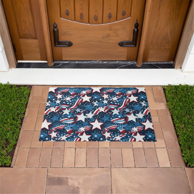Alfombra de estrellas patrióticas (Exterior)