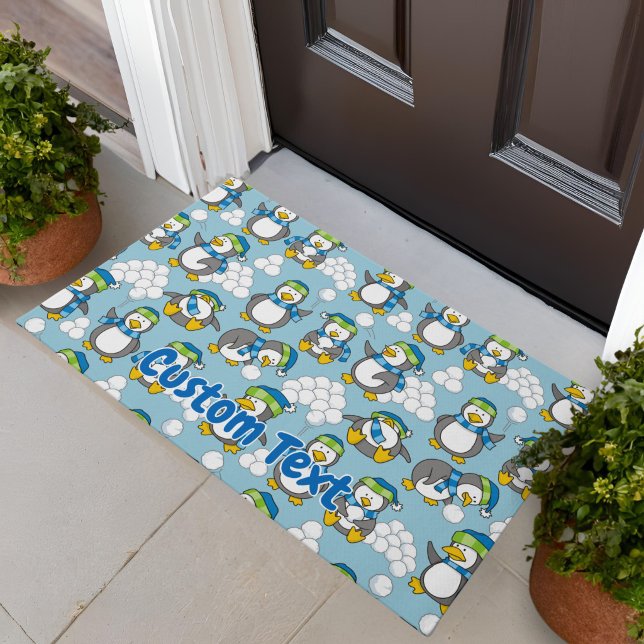 Alfombra de fondo de pingüinos pequeños (Subido por el creador)