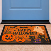 ALFOMBRA DE HALLOWEEN ESPELUZNANTE-CUTE – Interior