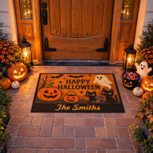 Alfombra de Halloween Personalizada – Interior/Ext
