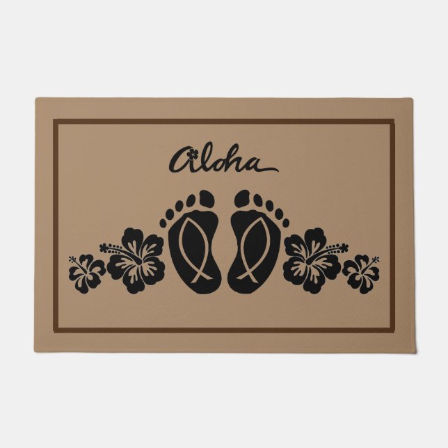 Alfombra de huellas de Aloha (Anverso)