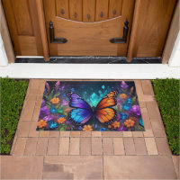 Alfombra de Mariposa de Cristal del Jardín de Fant