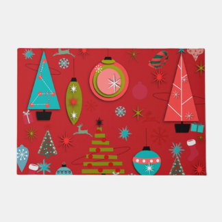 Alfombra de Navidad de estilo moderno de mediados 