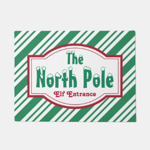 Alfombra de Navidad del Polo Norte para Exterior