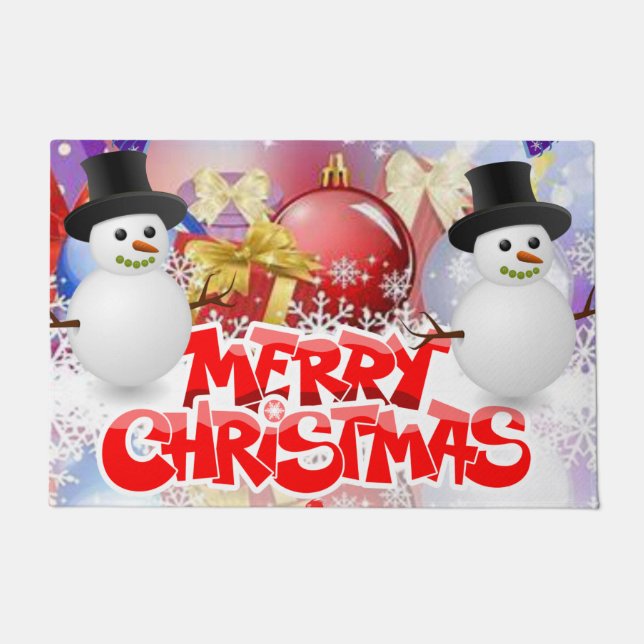 Alfombra de Navidad, Feliz Navidad (Anverso)