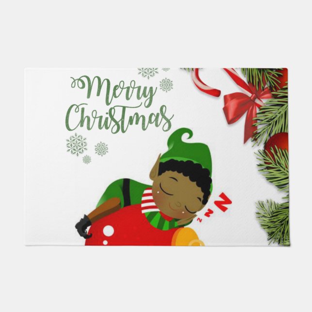 Alfombra de Navidad, Feliz Navidad (Anverso)