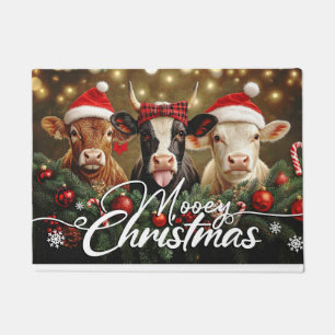 Alfombra de Navidad Mooey – Felpudo de Bienvenida