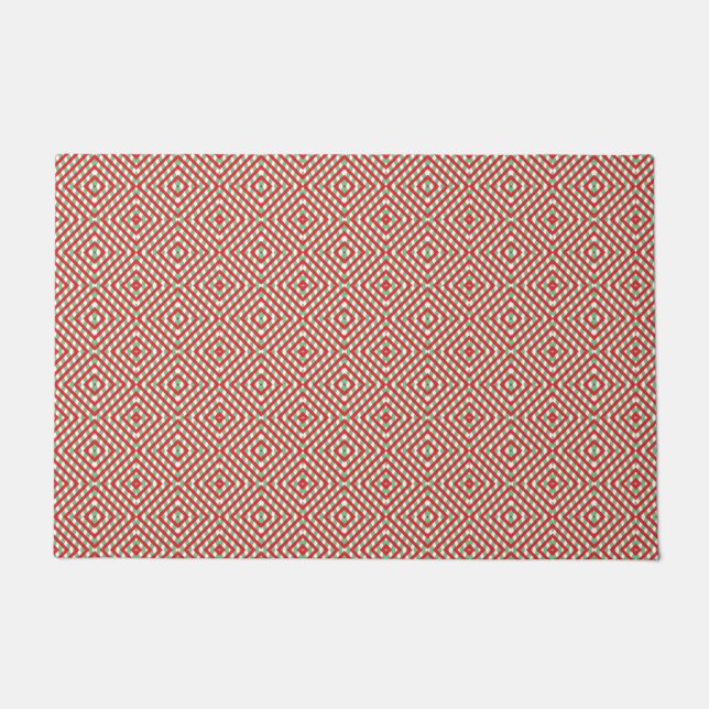 alfombra de Navidad/navideña (Anverso)