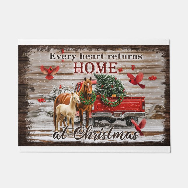 Alfombra de Navidad para la puerta de casa – Alfom (Anverso)
