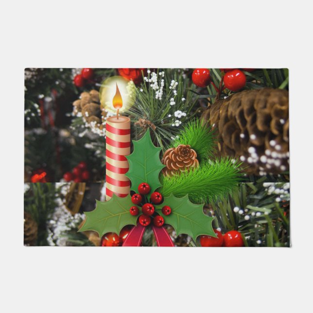 Alfombra de Navidad, Vela (Anverso)