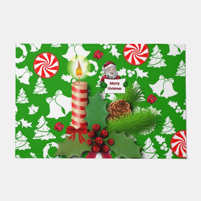 Alfombra de Navidad, Vela de Navidad (Anverso)