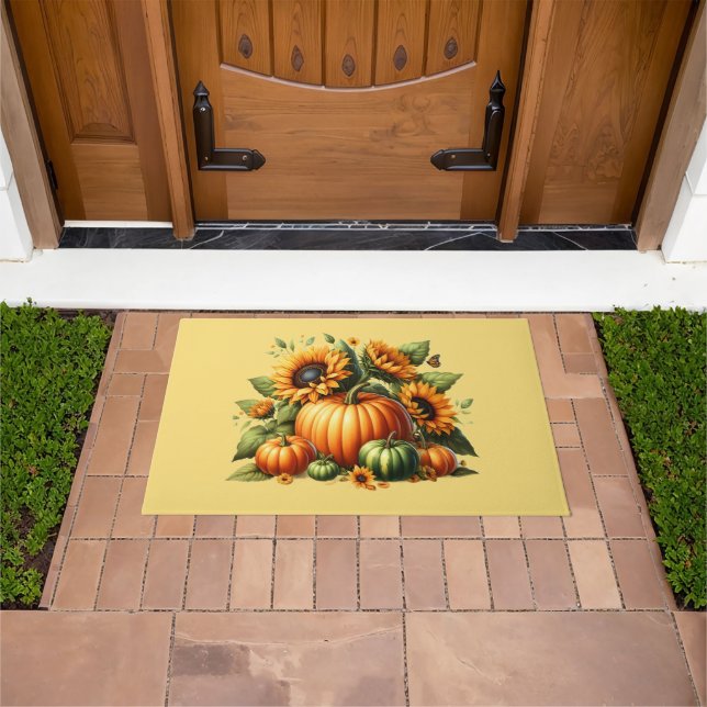 Alfombra de Otoño con Calabazas (Exterior)