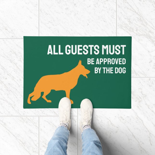 Alfombra de perro pastor alemán (Interior)