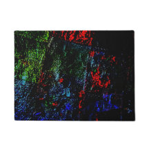 Alfombra de puerta con textura oscura, alfombra ab