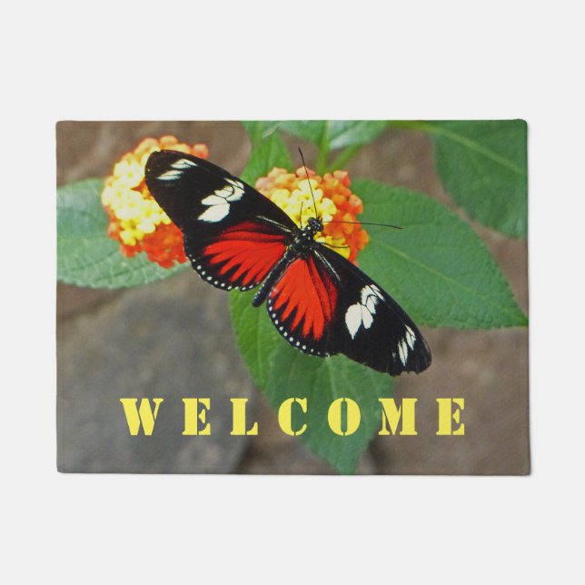 ALFOMBRA DE PUERTA DE "MARIPOSA" (Anverso)