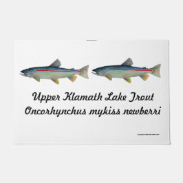 alfombra de puerta de trucha