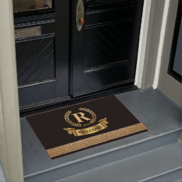 Alfombra de puerta personalizable formal