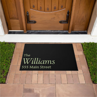 Alfombra de puerta personalizada personalizada