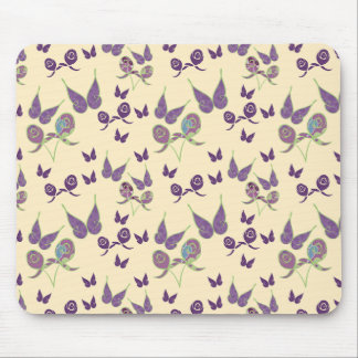 Alfombra de ratón Butterfly Joy in Cream