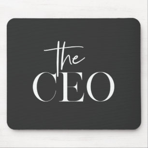 Alfombra de ratón CEO minimalista moderna de lujo