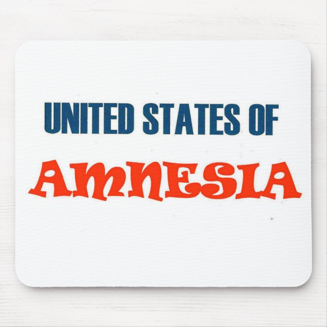 Alfombra de ratón de E.U. AMNESIA (Frente)