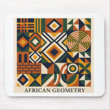 Alfombra de ratón de Geometría Africana