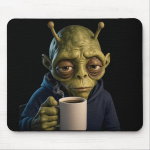 Alfombra de ratón de juegos de café de mañana de a