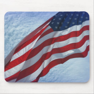 Alfombra de ratón de la bandera americana