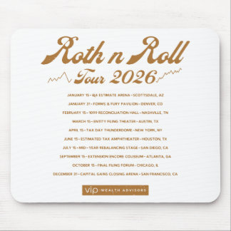 Alfombra de ratón de la gira de conciertos Roth n