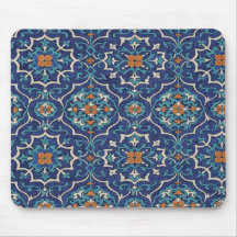Alfombra de Ratón de Patrón de Azulejo Persa – Geo