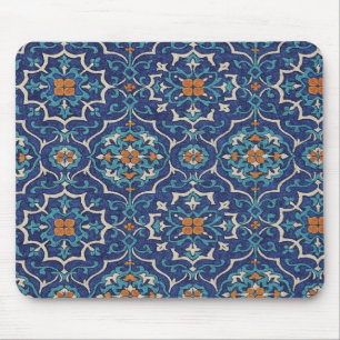 Alfombra de Ratón de Patrón de Azulejo Persa – Geo