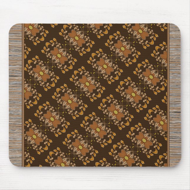 Alfombra de ratón estampada de chocolate y tan dul (Frente)