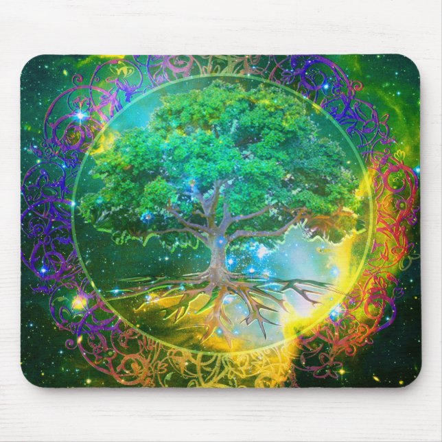 Alfombra de ratón Gel para el bienestar del árbol  (Frente)