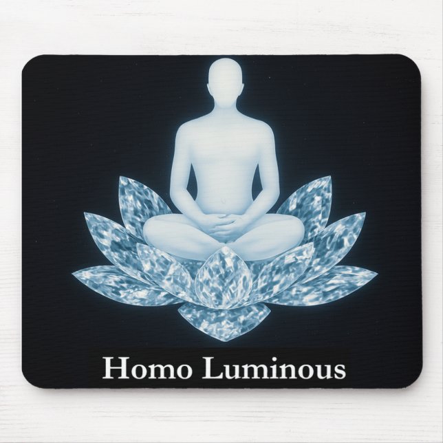 Alfombra de ratón Homo Luminoso (Frente)