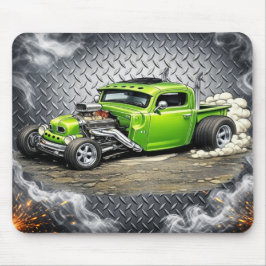 Alfombra de ratón Hot Rod personalizada – Entusias