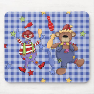 Alfombra de ratón payasos de circo