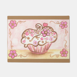 Alfombra de regalo para la cocina de cupcakes y pa