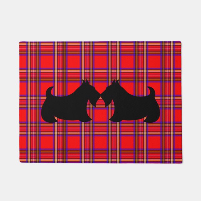 Alfombra de Scottish Terrier Scotty (Anverso)