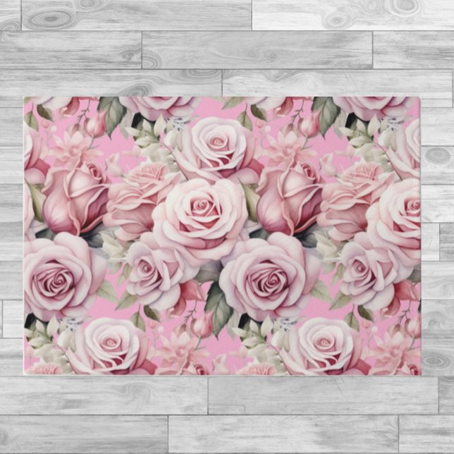 Alfombra de Suelo de Cocina - Rosas Rosadas (Subido por el creador)
