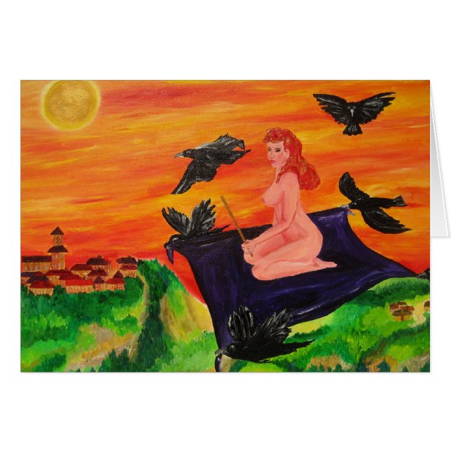 Alfombra de vuelo (Anverso (Horizontal))