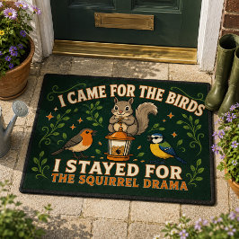 Alfombra divertida de observación de aves con dram