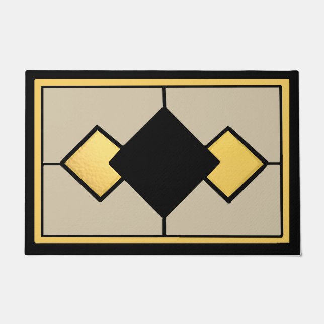 Alfombra estilo Art Deco (Anverso)