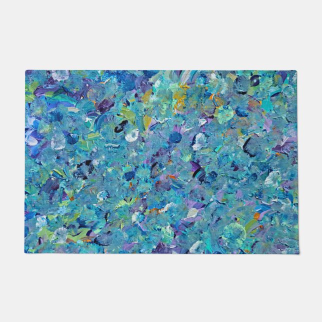 Alfombra exterior de Santorini Seaglass (Anverso)