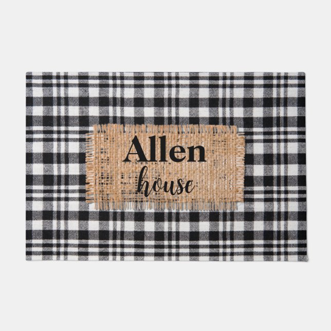 Alfombra exterior para la puerta delantera, alfomb (Anverso)