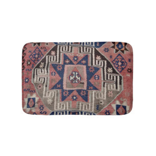 Alfombra Kilim Roja Antigua Oriental
