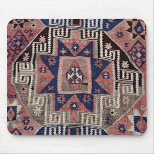 Alfombra Kilim Roja Antigua Oriental