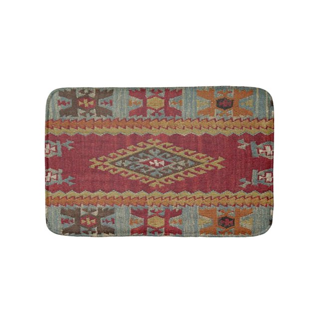 Alfombra kilim turca (Anverso)