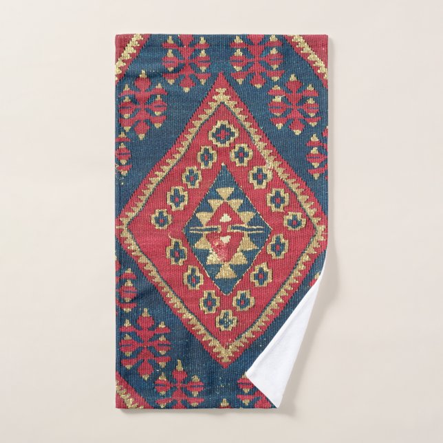 Alfombra kilim turca alfombra alfombra anticuada a (Toalla de mano)