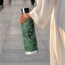 Alfombra Madinah Rawdah y Botella de Agua con Cúpu