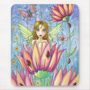 Alfombra mágica de flor rosa por Molly Harrison